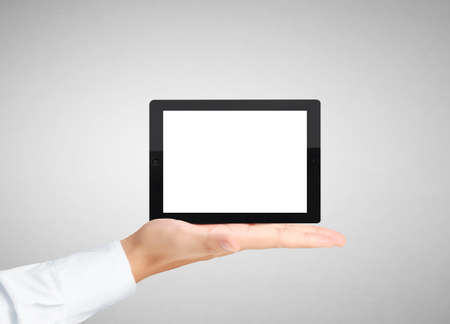 touch screen tablet and shows tablet の写真素材