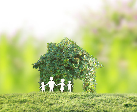 concept by house on the natureの写真素材