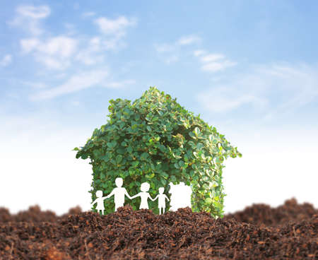 concept by house on the natureの写真素材