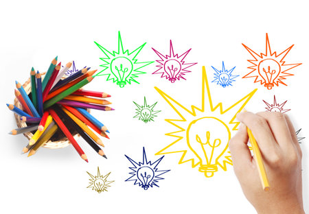 back to school painting activities classの写真素材