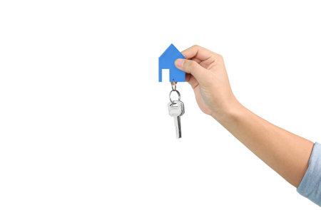 Investment concept ,House key in hand