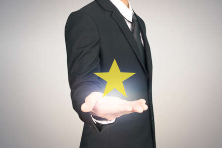 Social networking scheme from the handsの写真素材