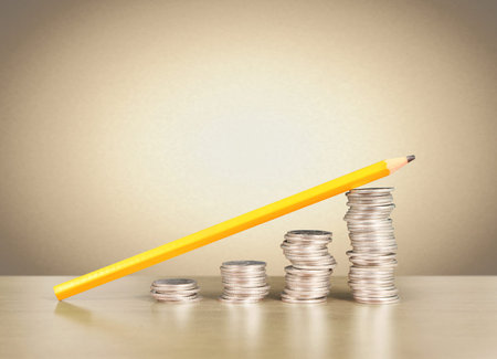 Coin stacks , business money ideas