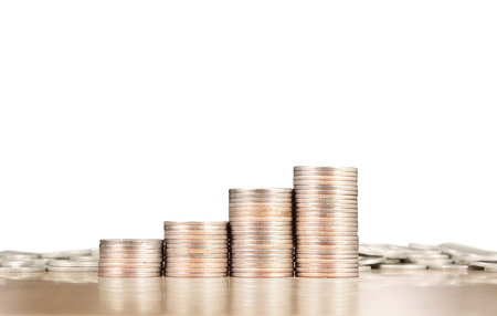 Coin stacks , business money ideas