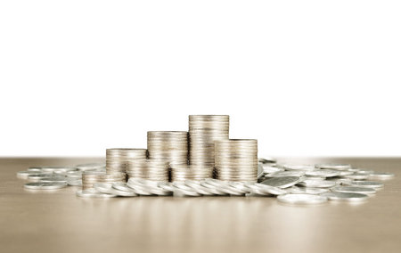 Coin stacks , business money ideas