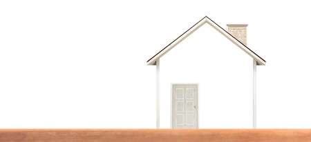 House Model there space. Home and Real Estate conceptの写真素材