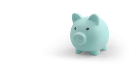 Piggy bank and finance money savingの写真素材
