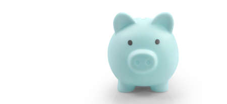 Piggy bank and finance money savingの写真素材