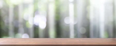 Wood shelves on Cement wall background.For put product and some thingの写真素材