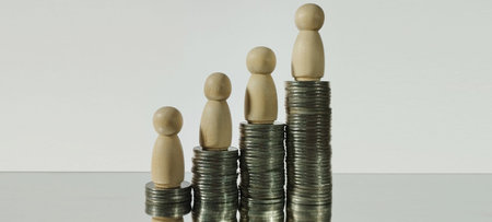 Investing in future growth business strategy financial success corporate environment high angle view