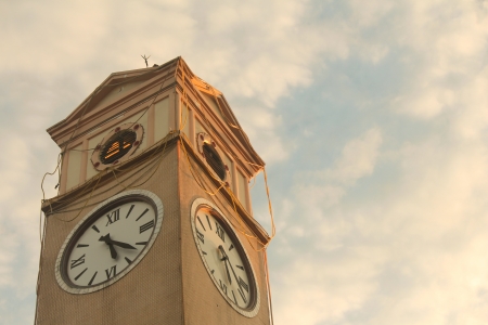 Clock Towerの写真素材