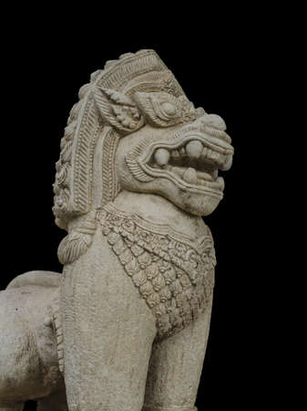 Lateral Lion stoneの写真素材