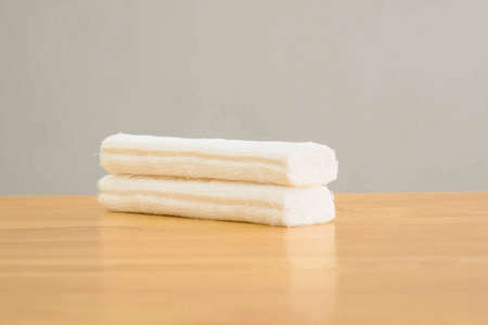 New bandages are on the table. Medical bandages.の写真素材