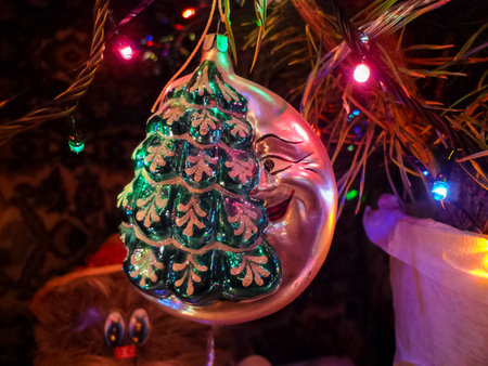 Christmas tree christmas toys. Christmas tree christmas toys.の写真素材