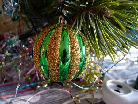 Christmas tree christmas toys. Christmas tree christmas toys.の写真素材