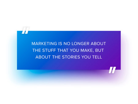 Quote background Vector. Modern Quote Template with Neon shadow. Citation template design. Minimalistic Vector background with place for textのイラスト素材