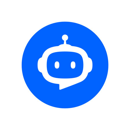 Chat Bot vector iconのイラスト素材