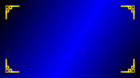 Blue light highlight gradient abstract background in 3d darkのイラスト素材