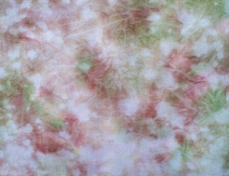 Background of dyed fabric. Beautiful abstract background.の写真素材