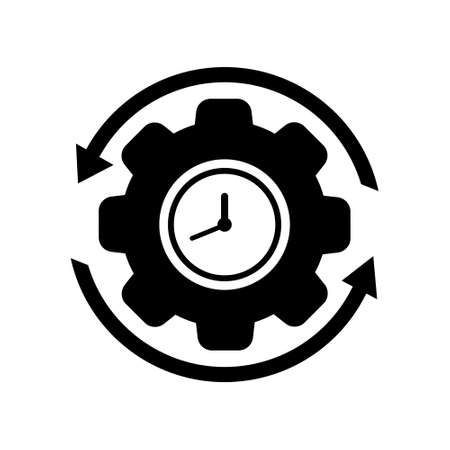 Productivity vector icon. Efficiency illustration sign. capacity symbol.のイラスト素材