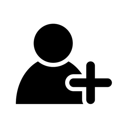 User account icon, login registration illustration symbol.のイラスト素材