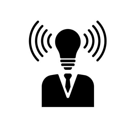 Brand awareness vector icon. Trendy modern flat linear brand awareness illustration sign.のイラスト素材