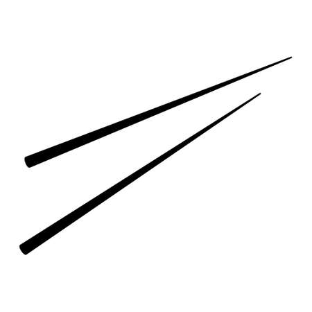 Chopstick vector icon. chop sticks illustration symbol.のイラスト素材