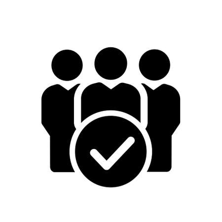 Cooperation vector icon set. coworking illustration sign collection. Teamwork symbol.のイラスト素材