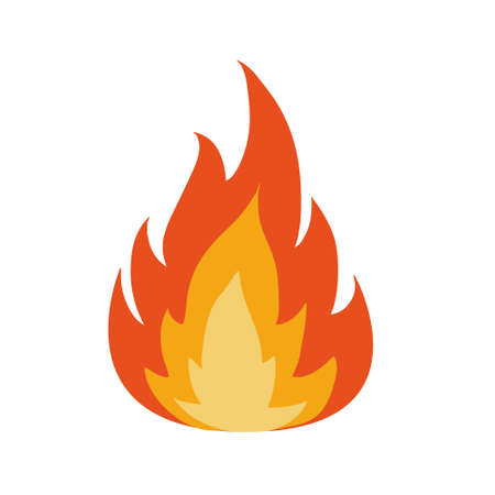 Bonfire icon vector set. tourism illustration sign collection. fire symbol.のイラスト素材