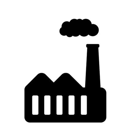 Industrial vector icon. factory illustration sign. energy symbol.のイラスト素材