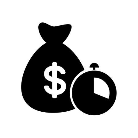 Money vector icons set. Bank card illustration. Dollar collection.のイラスト素材