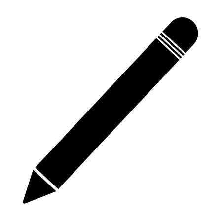 Pencil icon vector. Note illustration logo. Notebook symbol.のイラスト素材