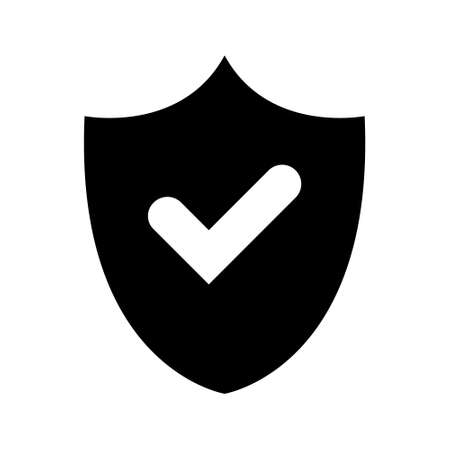 Shield blank icon vector set. security illustration sign collection. Knight award symbol. medieval royal vintage badges isolated.のイラスト素材