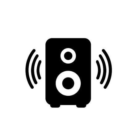Speaker icons vector set. volume illustration sign collection. sound symbol.のイラスト素材