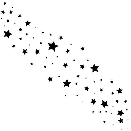 Star icons. Sparkles, shining burst. Vector symbols star isolated on white background.のイラスト素材