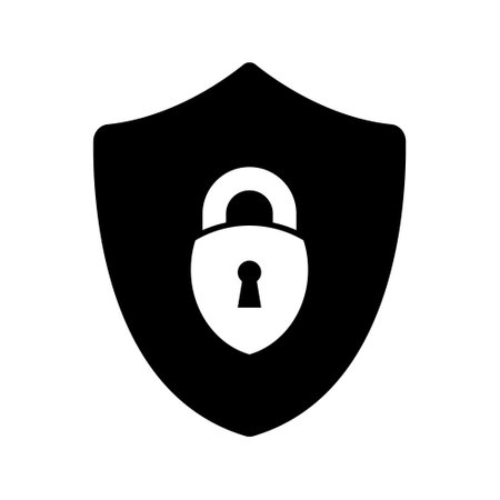 Shield blank icon vector set. security illustration sign collection. Knight award symbol. medieval royal vintage badges isolated.のイラスト素材