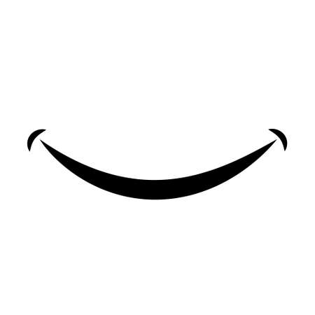 Smile icon vector set. happy illustration sign collection. laugh symbol.のイラスト素材