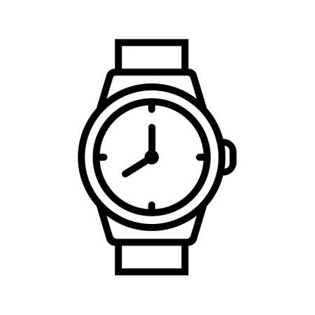 Time icon Vector set. clock Password illustration sign collection. watch symbol.のイラスト素材