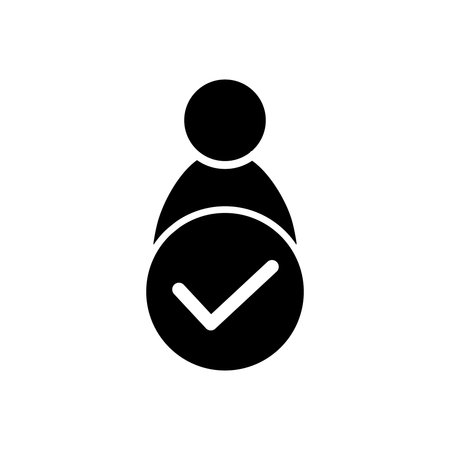 Man vector icon set. person illustration sign collection. user symbol. female logo.のイラスト素材
