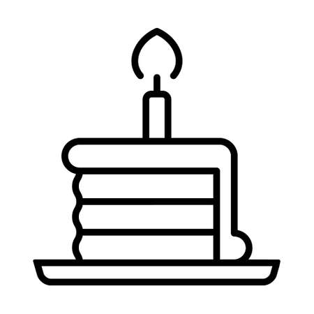 Bakery products icon vector. bake illustration sign. cake symbol.のイラスト素材