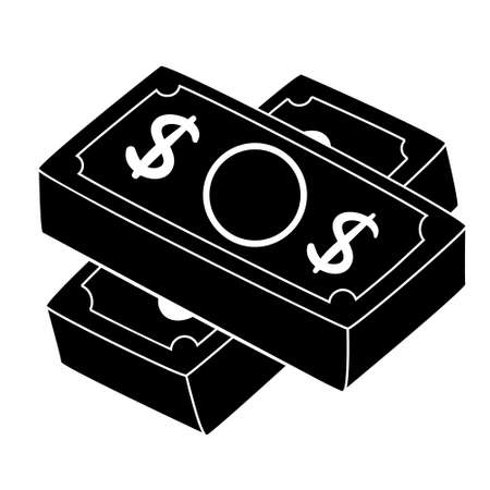 Money icon vector set. finance illustration sign collection. banking symbol.のイラスト素材