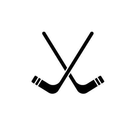 Hockey vector icon set. Sport illustration sign collection. Sports Equipment symbolのイラスト素材