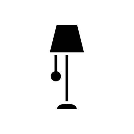 Lamp icon vector set. illuminator construction illustration sign collection.のイラスト素材