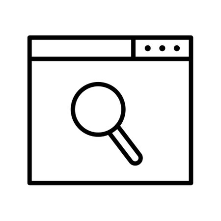 Search icon vector set. increase illustration sign collection. magnifier symbol or logo.のイラスト素材