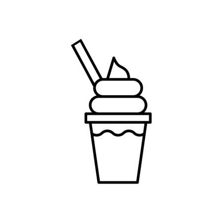 Coffee icon vector set. Tea illustration sign collection. hot drinks symbol or logo.のイラスト素材