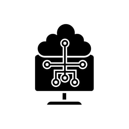 Data exchange icon vector set. data transfer illustration sign collection. data conversion symbol or logo.のイラスト素材