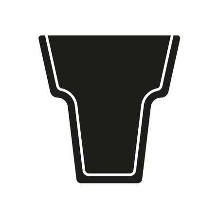 Wineglass icon vector set. Alcoholic drink illustration sign collection. goblet symbol. Bar logo.のイラスト素材