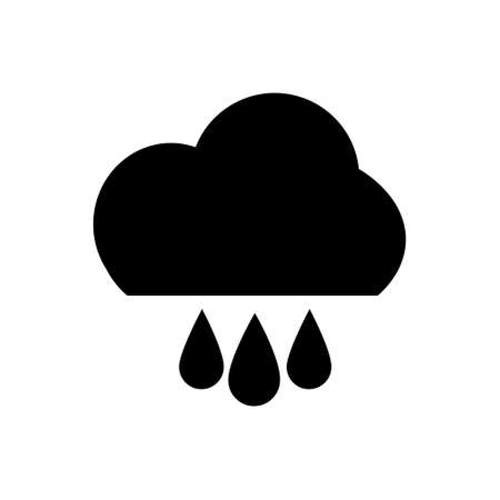 Weather icon vector set. Synoptic illustration sign collection. Weather forecast symbol or logo.のイラスト素材