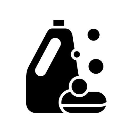 Washing icon vector set. laundry illustration sign collection.のイラスト素材