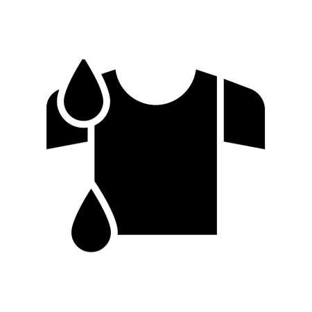 Washing icon vector set. laundry illustration sign collection.のイラスト素材